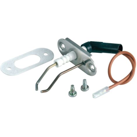 Saunier Duval – Bougie d'allumage electrode chaudière 1.1m – Compatible Thema Cds 25 et Themaplus Cds 30 A-1 – 20018434