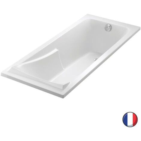 JACOB DELAFON Baignoire droite 180 X 80 Corvette acrylique
