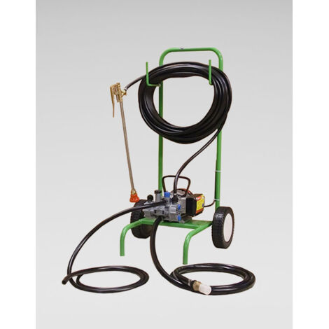Dalep – Motopompe 440W pour tous types de fluides – Moteur 220V – Pression réglable jusqu'à 15 bars – Débit 640 L/h – Tuyau 25m inclus - 105006423