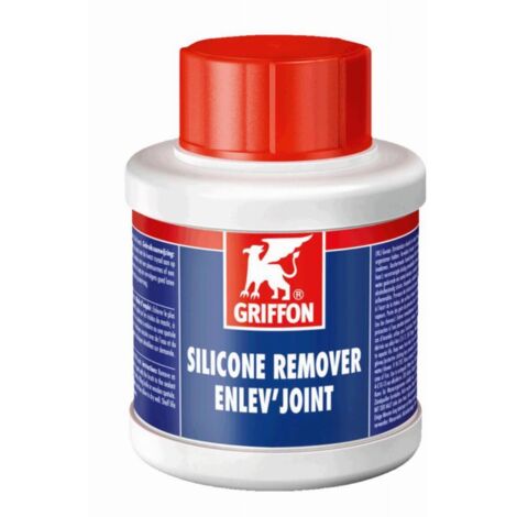 Griffon – Dégraissant silicone 250 ml – Pour carrelages, verre, métaux, plastique – Pinceau inclus – 6150702
