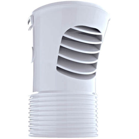 Nicoll – Clapet aérateur équilibreur de pression Ø100-110 mm – PVC résistant au gel – Installation facile en combles et sanitaires – Débit 43 l/s
