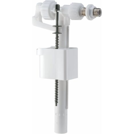 Siamp – Robinet flotteur compact 95L – Pour réservoirs céramique et plastique – Silencieux avec réglage niveau d'eau – Anti-siphonnage
