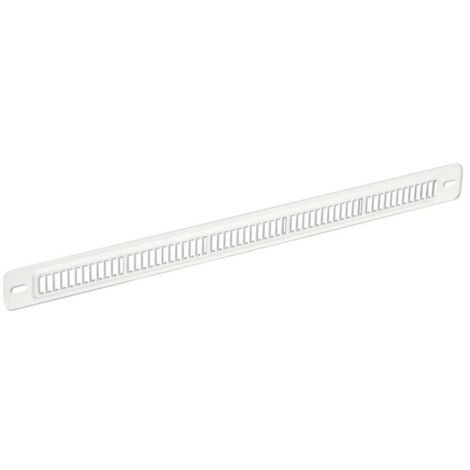 Nicoll – Grille aération VMC anti-moustique B1913 – 30x30cm – Complément de VMC pour chambres et séjours – Entrée d'air conforme normes françaises