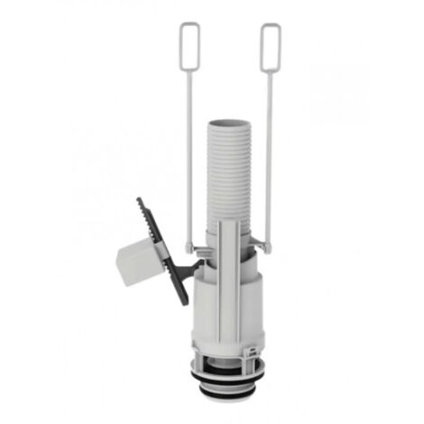 Siamp – Mécanisme de chasse d'eau double volume pour réservoir WC encastré – Débit 3,5 l/s – Compatible BATICHASSE 500 – Réglage trop plein 10 mm