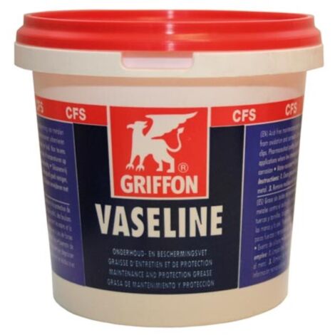 Griffon – Vaseline sans acide 1 kg – Tube pour applications spécifiques – Température d'utilisation -20 à 45 °C – Solution efficace pour bricolage