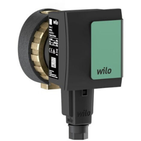 Wilo – Pompe de circulation eau chaude sanitaire – Entraxe 84 mm – Filetage Rp ½ – Corps laiton résistant à la corrosion – Faible consommation 3-5 W