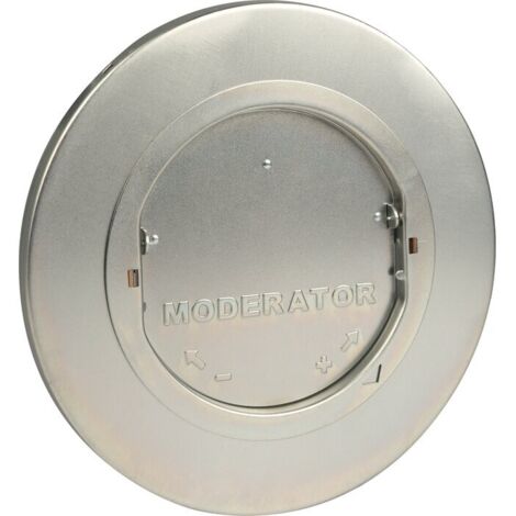Thermador – Stabilisateur de tirage B2 acier 140 à 200 mm – Régulation automatique pour conduits de fumée – Clapet de sécurité intégré