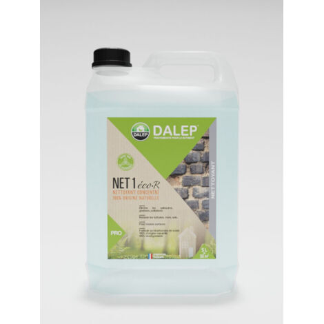 Dalep – Nettoyant concentré écologique 5 L – Formule bicarbonate de soude – Non corrosif pour surfaces intérieures et extérieures – Élimine graisses et salissures