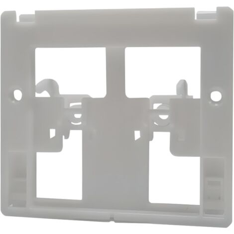 Siamp – Cadre de fixation pour plaque WC – Bras de déclenchement – Compatible Intraslim et SCC 80 – Installation facile sur WC suspendus