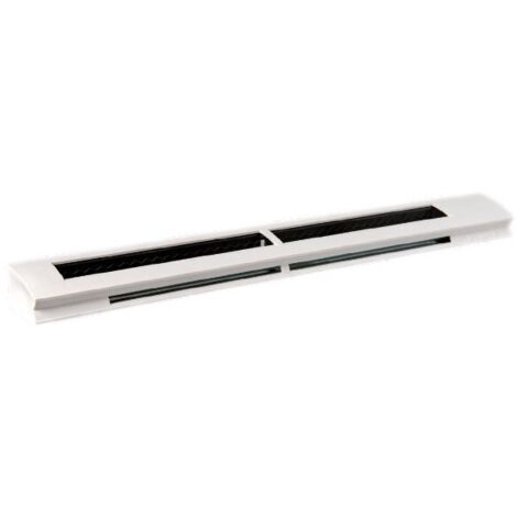 Aldes – Entrée d'air hygroréglable 6-45 – Débit 6 à 45 m³/h – Performance acoustique 34 dB – Dimensions 406 x 45 x 31 mm – 11014238