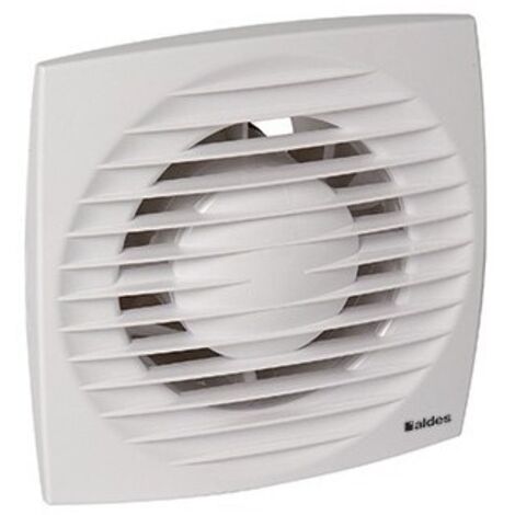 Aldes – Extracteur d'air ø 100 mm pour ventilation ponctuelle – Débit 70 m3/h – Faible consommation 5,6 W – Silencieux 26 dB(A) à 3m