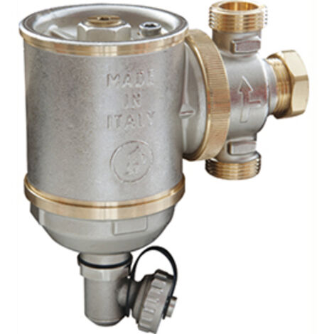 Giacomini – Séparateur de boue magnétique – Purgeur chauffage central – Filetage plomberie 1" – Pour installations de chauffage - r145xc005