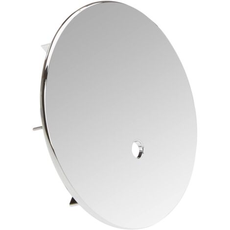 Couvercle de receveur de douche Ø90 mm – Chromé – Accessoire pour bonde VIEGA – Installation facile pour sanitaires ROCA