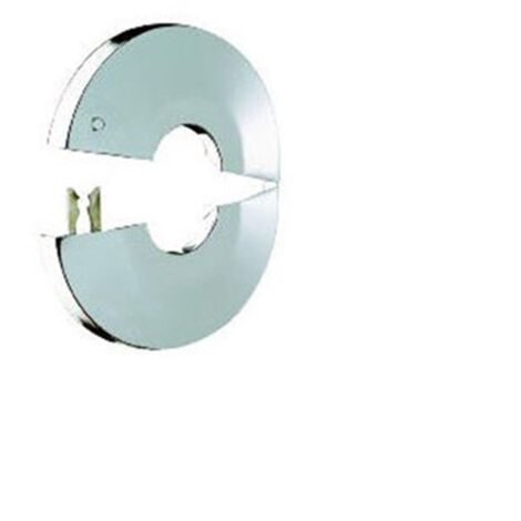 Rosace ouvrante chromée Ø12-54 H9 DELABIE - 2 pièces - 824012.2P