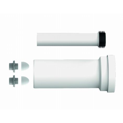 Siamp – Kit de liaison cuvette standard 34117167 – Manchon évacuation PVC 285mm – Joint élastomère 55mm – Fixation rapide pour cuvettes standard