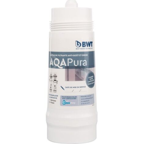 Filtre sur robinet type cartouche de rechange AQA Pura – Filtration eau – Compatible avec systèmes BWT – Pour usage professionnel (1/5)