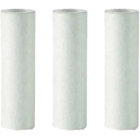 BWT – Lot de 3 manchons anti-impuretés 20 microns – Filtration efficace pour sable et boues – Compatible avec filtres 10 pouces