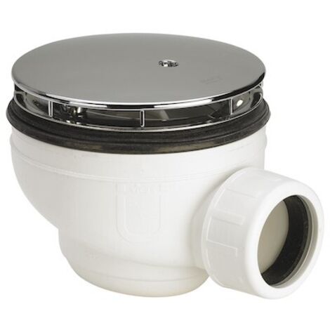 Roca – Bonde de douche 90 Ø A506404400 – Système d'écoulement AQUA – Sans siphon – Drainage optimal pour receveurs de douche