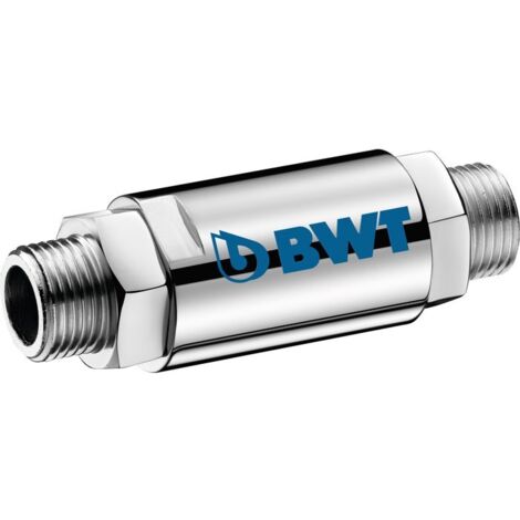 BWT – Filtre antitartre pour échangeur ECS – Protection chaudière sans entretien – Débit jusqu'à 1 m³/h – Finesse de filtration 20µ