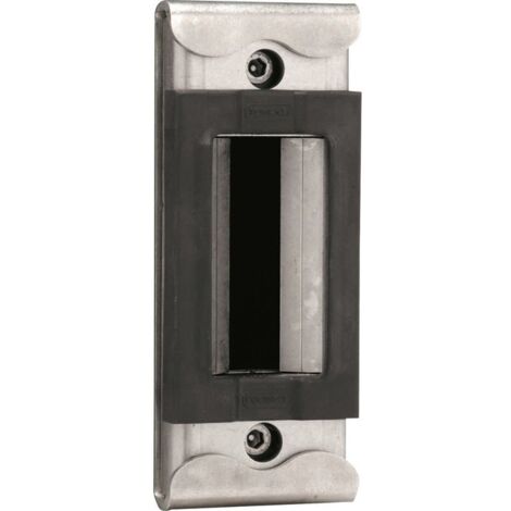 Locinox – Gâche porte électrique inox – Tension 12V – Manoeuvrage à clé – Protection anti-corrosion – Entraxe 70mm – Sens de pose réversible