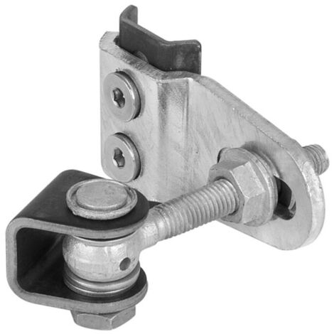Paire de charnière à 180° avec réglage quadridimensionnel 130mm M20 - LOCINOX - P00013026