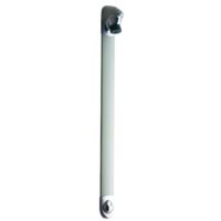 Presto – Robinet de douche temporisé DL 400SE – Robinet d'arrêt droit – Finition chrome – Colonne de douche mécanique