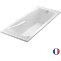 Baignoire droite JACOB DELAFON Corvette confort Acrylique renforcé 150 x 70