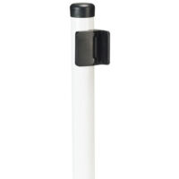 Locinox – Gâche pour portail de piscine – Polyamide noir – Fixation Quick-Fix – Résistante aux UV et à la corrosion – Conforme NF P90-306