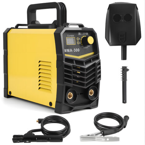 Schweißgerät, DC-Inverterschweißgerät MMA-300, 220V, IP21, Schweißstabdurchmesser 1,6-3,2mm, Stromeinstellung 20-300A.