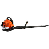 FIANAO – Benzin-Laubbläser – Rückentragbares Laubgebläse, 52 cm³, Luftdurchsatz 930 m³/h, Orange