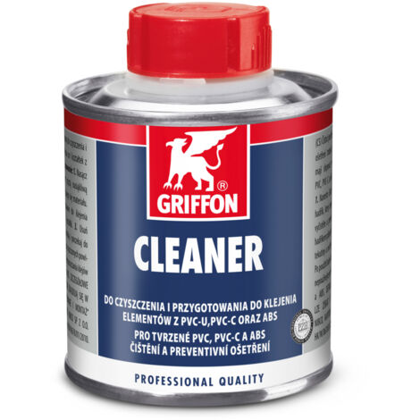 Griffon PVC Reiniger 250 ml wirkungsvoll Reinigung Rohr Fittings Pool Schwimmbad