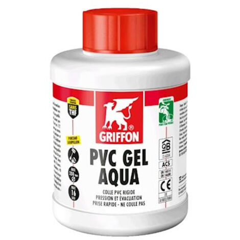 PVC-Kleber Gel Aqua speziell für Trinkwasser GRIFFON Topf 500 ml - 6140215