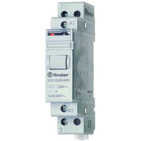 Stromstoß-Schalter Hutschiene Finder 20.21.8.230.4000 1 Schließer 230 V/AC 16 A 4000 VA 1 St.