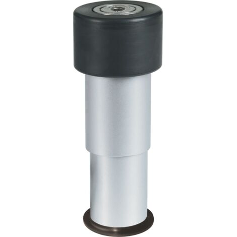 Torstopper Gatestop, ø 60 mm, Höhe 60 - 140 mm, Aluminium silber