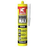 Wood Max Power colle à bois sans solvant ni PU - cartouche 380 G