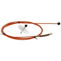 Kit de ramonage pour conduit diamètre 80mm et longueur 3,00 mètres Réf 1335