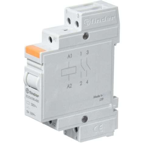 Relé modulare 230V Tipo 222282304000PAS - Serie 22 Finder