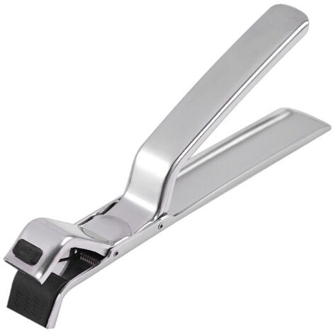 Pince de cuisine anti-brûlure, pinces de préhension pour bol chaud, pince de support de plat anti-brûlure en acier inoxydable, pince pour outil de cuisine