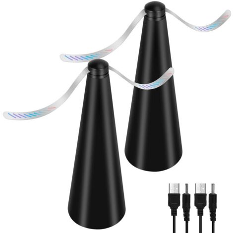Fly Killer Fan Lot de 2 anti-moustiques sans utiliser de produits chimiques pour éloigner les mouches et les insectes de la nourriture pour le camping, la salle à manger, le jardin (1/4)