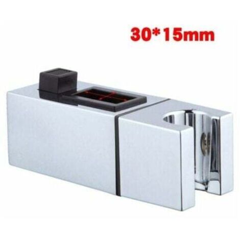 Support de douche tige de douche siège élévateur siège fixe accessoires de douche accessoires de salle de bain support de douche (tube carré 30 15mm (1/4)