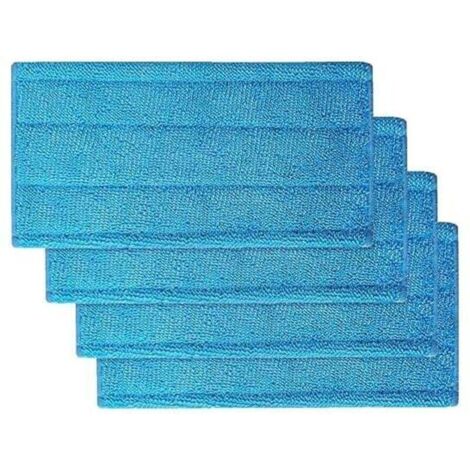 4 Lingette Reutilisable pour swiffer wetjet Serpillières Remplacement wetjet Balai Spray Lavable en Machine (4) (1/4)