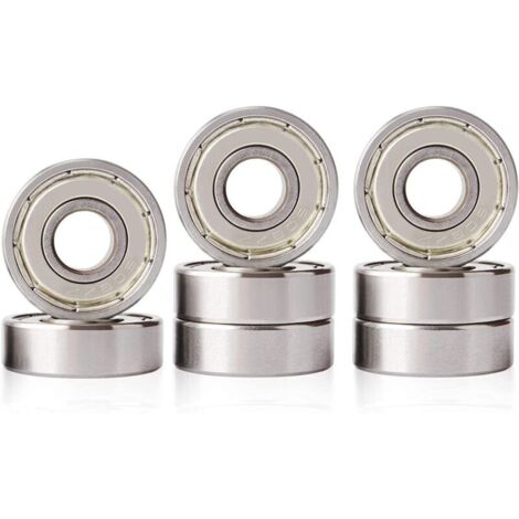 608 ZZ Roulements Longboard Roulements à roulettes, les planches à roulettes, les scooters 8 Pièces(8 mm x 22 mm x 7 mm) (1/4)
