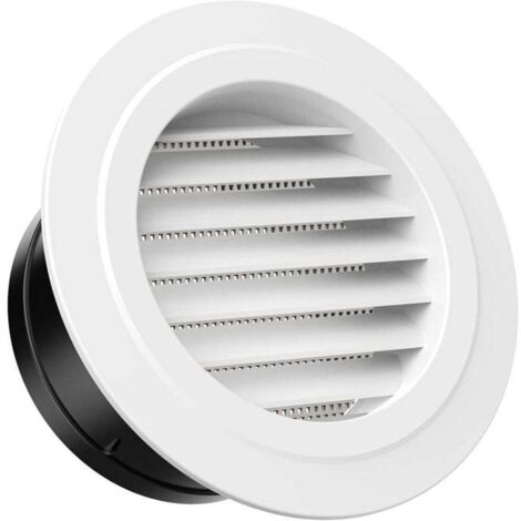 125mm Bouche de Ventilation avec Grille de Protection - ABS (ø125mm) (1/4)
