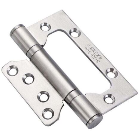 3 Pièces Charniere Porte Lourde Charnières Inox Roulement à Billes Charnière de Porte Charniere Portail Exterieur pour Portes de Maison, Chambre