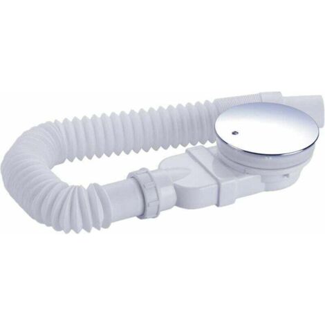 Bonde de douche 90 mm avec clapet anti-odeur pour receveur de douche, garniture de vidage,
