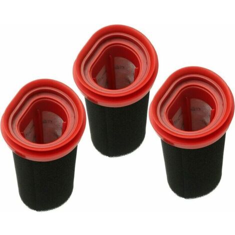 Lot de 3 filtres 25,2 V/21,6 V pour aspirateur sans fil Bosch Flexxo Series 4 BBH32101 BBH3ZOO25 BBH3PETGB BBH3211GB Remplace la pièce 12026520 T-Audace (1/4)