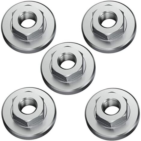 éCrou de Serrage Rapide éCrou de Blocage, 5 Serrage Rapide D'éCrou de Serrage, éCrou Accessoires Pour Toutes Les Meuleuses D'Angle