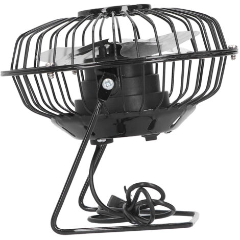 Ventilateur solaire portable avec alimentation mobile, ventilation extérieure et refroidissement, interface USB, appareil portable (1/5)