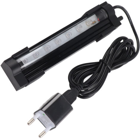 Bande lumineuse LED multicolore multifonctionnelle à bulles pour aquarium (DB-15) (1/5)