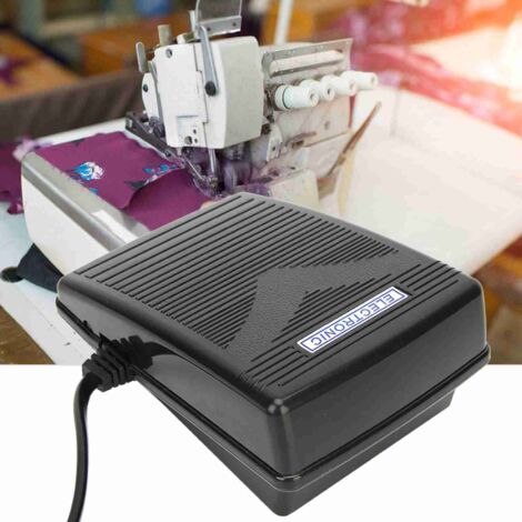 Pédale de commande avec cordon d'alimentation pour machine à coudre Singer 974 (1/5)